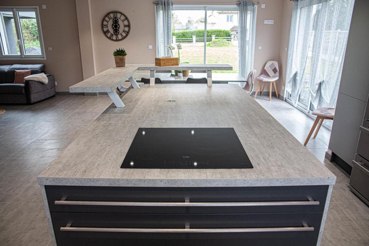 Kokana Modern Holiday Home Englesqueville-la-Percee Exterior photo