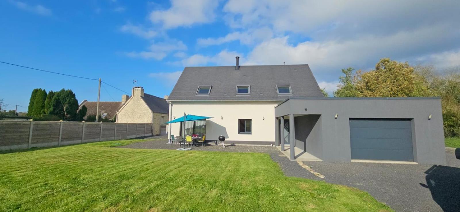 Kokana Modern Holiday Home Englesqueville-la-Percee Exterior photo